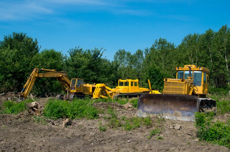 Bulldozer Clearing in Marietta, GA