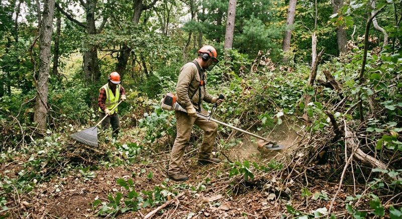 Bushes Clearing in Houston, TX