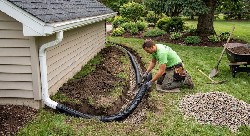 Drainage Sloping in Houston, TX